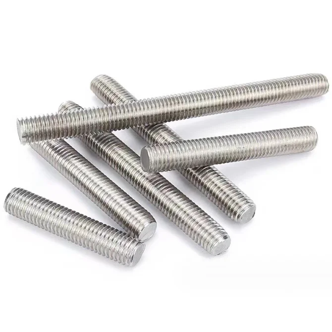 Galvanized threaded rod
