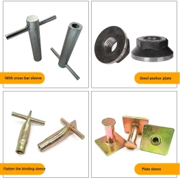 Prefabricated embedded fittings