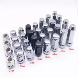40Cr SS Lug Nuts M2-M16 ,Threads with Plain or Black Surface